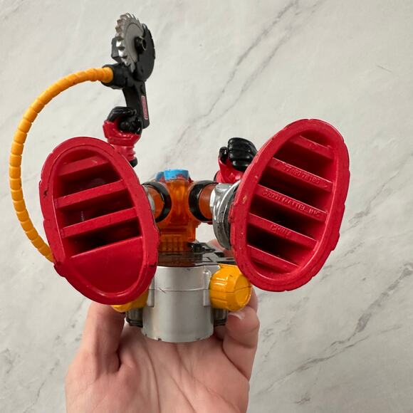 Rescue Heroes Wendy Waters Fisher Price Vintage Figure Firefighter Backpack - Picture 8 of 8